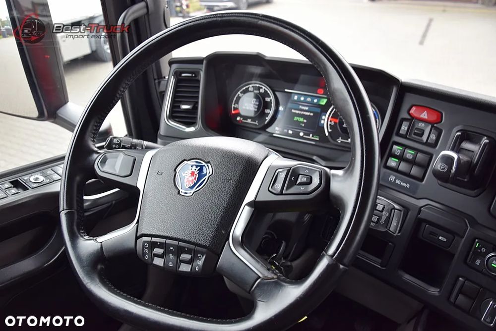 Scania R450 / CAŁA NA PODUSZKACH / RAMA STANDARD /  JEDNOSTKA BWE + PTO / - 38