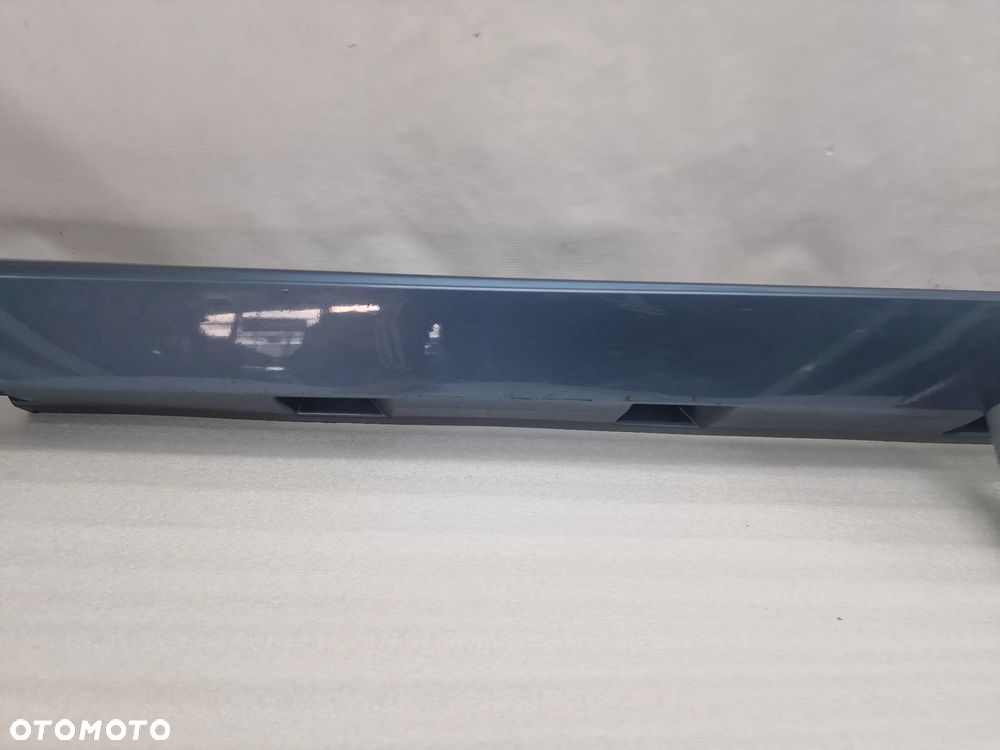 VW PASSAT B8 3G0 KOMBI SEDAN 14- LISTWA PROGOWA / NAKŁADKA PROGU , KOLOR NIEBIESKI METALIK , NR 3G0853857F , NR AUKCJI PR344 - 7