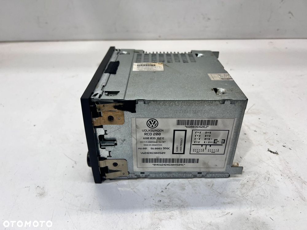 RADIO CD VW SHARAN 6Q0035152E - 4