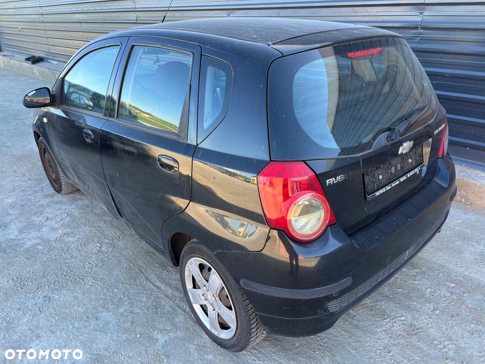 Chevrolet Aveo II hatchback części maska zderzak klapa błotnik lampy pas drzwi fotele - 3