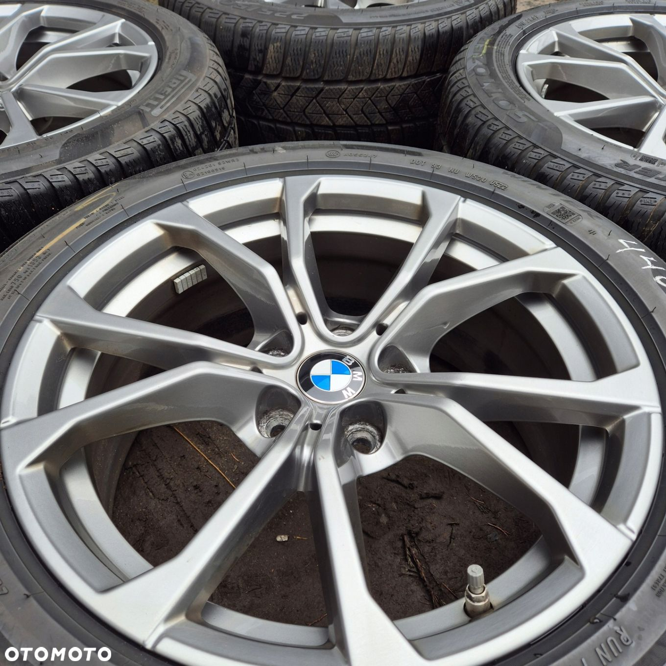 ZIMA FELGI KOŁA 17 BMW 3 G20 G21 4 G22 G23 G26 225/50 R17 PIRELLI 2022r - 2