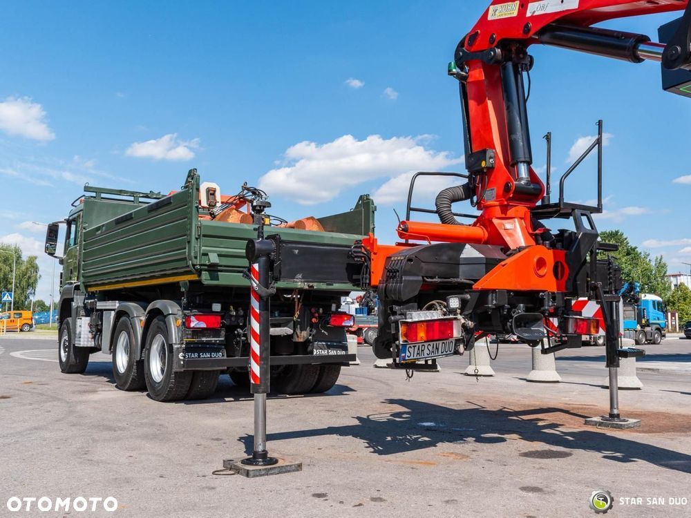 MAN TGS 35.480 6x6 PALFINGER PK 20002 HDS Chwytak Kosz Wywrotka - 15