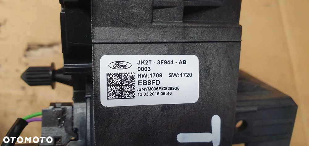 Przełącznik zespolony manetki pająk taśma Ford Transit Custom MK8 JK2T-3F944-AB - 8