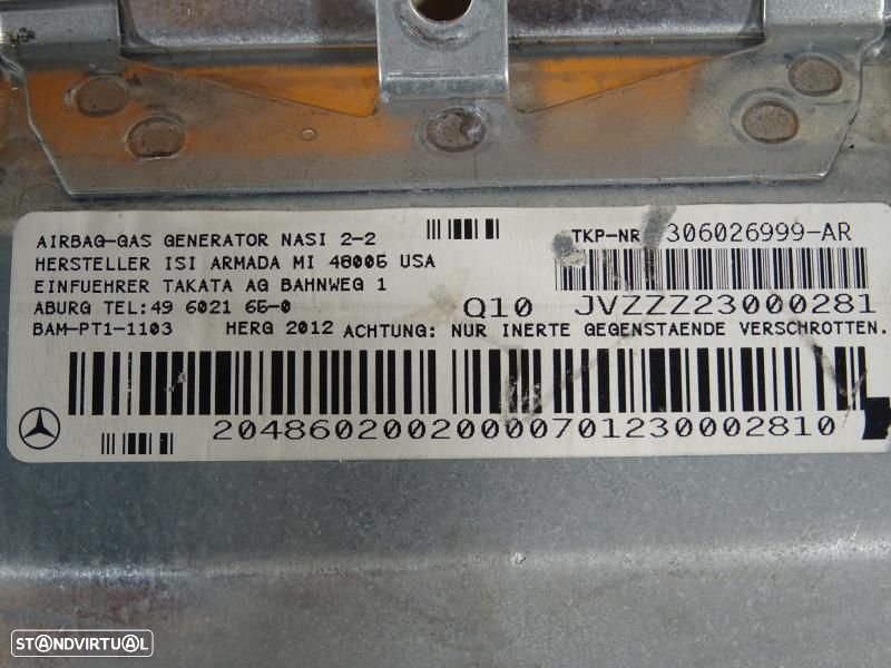 Airbag De Joelho Mercedes-Benz C-Class (W204)  2048602002 / 306259110 - 7