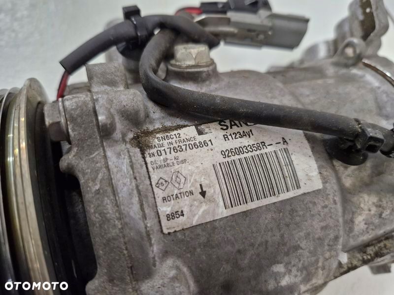 renault captur ii 2 1.3 tce sprężarka kompresor klimatyzacji 926003358r - 4
