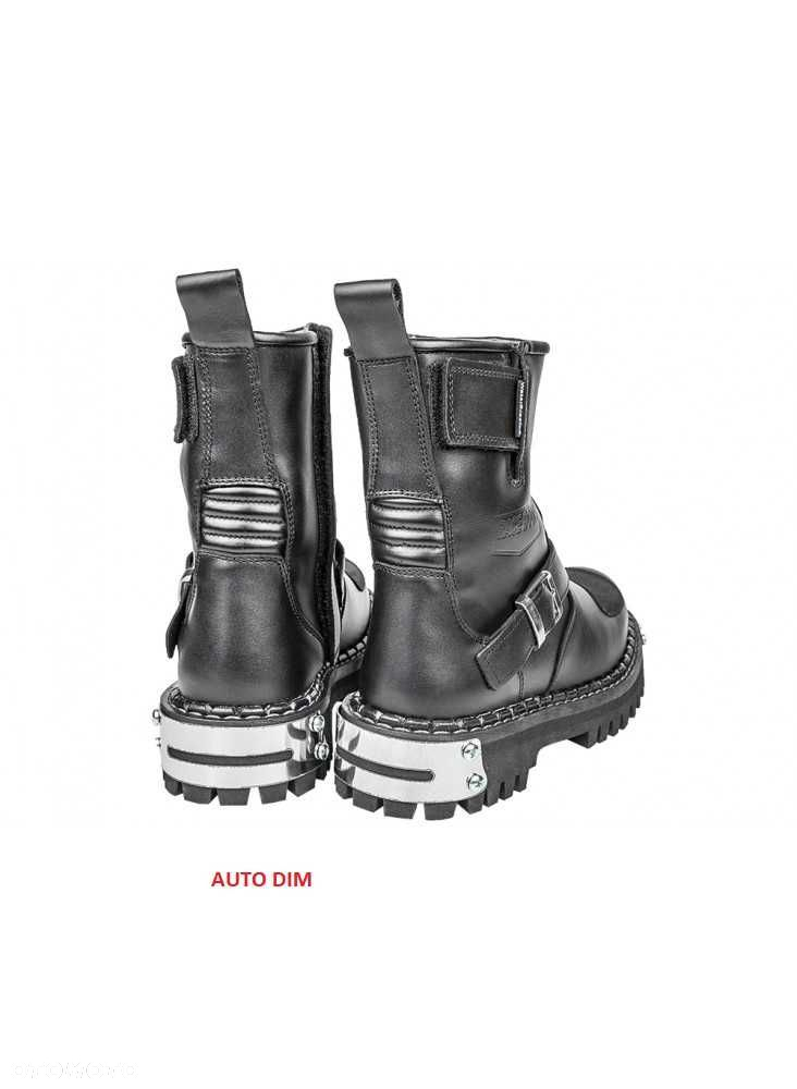 Buty motocyklowe trapery okute blachami KLN-B - 5