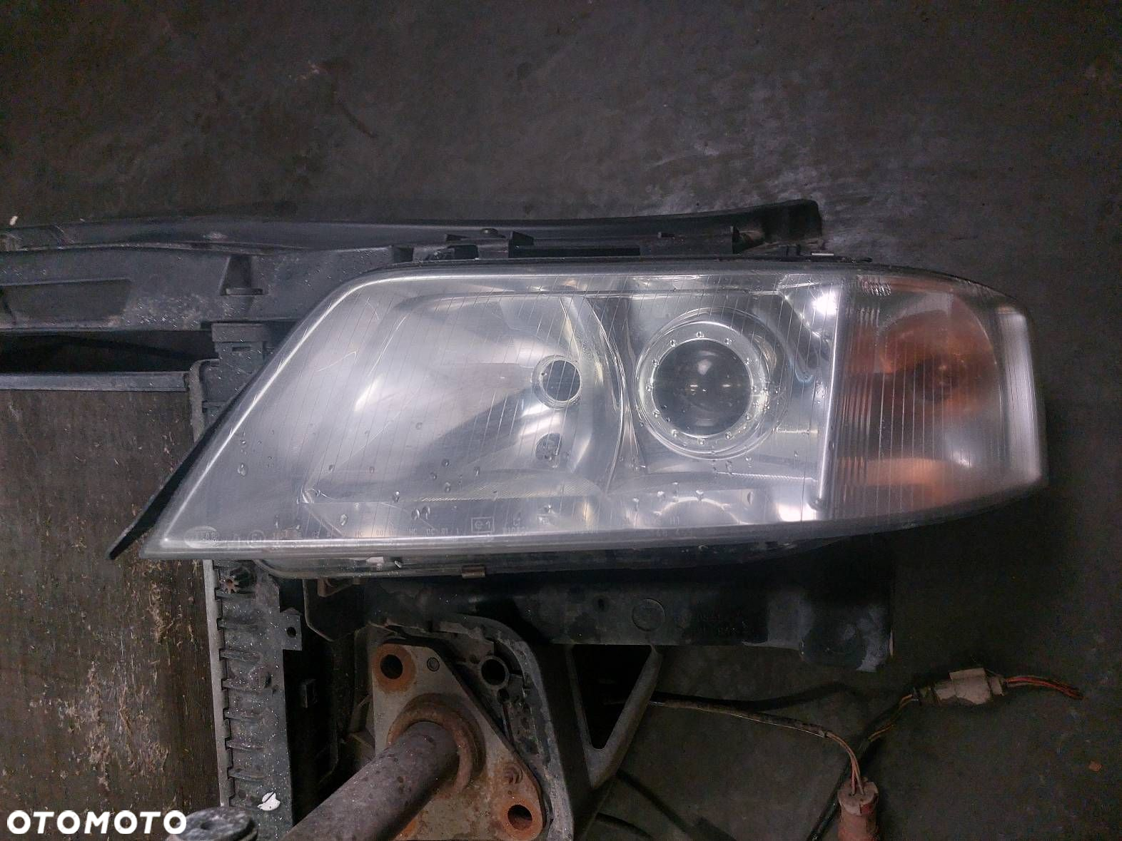 KOMPLETNY PRZÓD MASKA ZDERZAK PRZÓD BŁOTNIK LAMPY AUDI A6 C5 LZ6H - 7