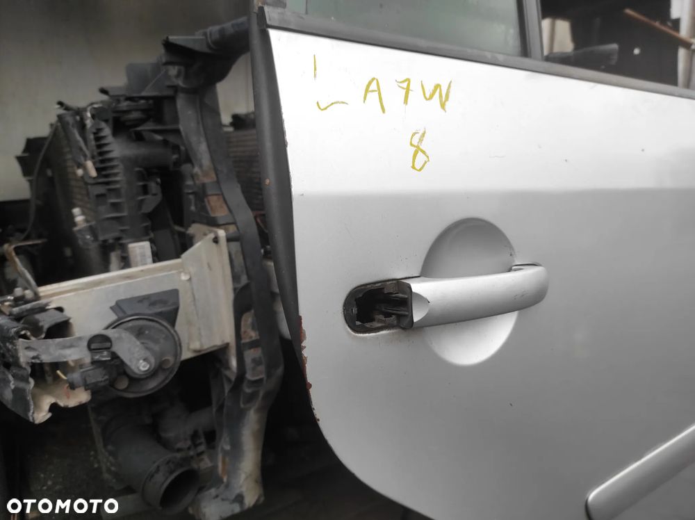 VW TOURAN 1T0 DRZWI TYLNE LEWE TYŁ PRAWY PRAWE LA7W SREBRNE WYSYŁKA !!! - 5