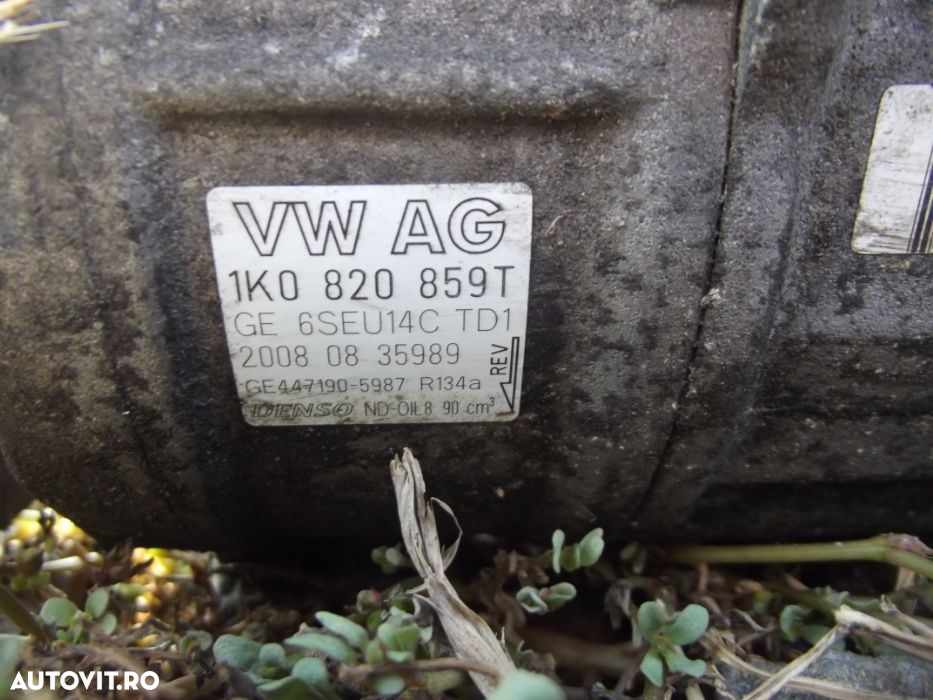 Compresor clima VW Golf 5 1.4 Seat Leon Ibiza Skoda Fabia 2 Polo - 2