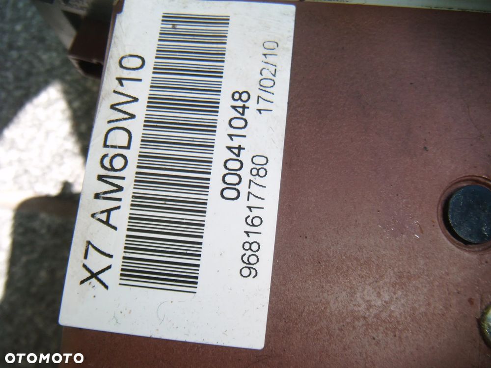 citroen c5 III 3.0 hdi lewarek zmiany biegów 9681617780 - 2
