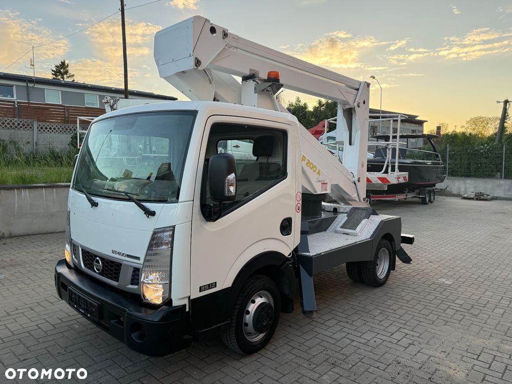 Nissan Podnośnik Koszowy Zwyżka Palfinger P200 20 metrów 10 w Bok UDT! Jak Wumag Ruthmann multitel Gsr - 2