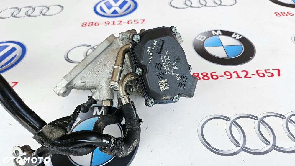 VW Golf VII 7 1.6 TDI 105 KM CLH CLHA przepustnica 04L128063H przewód wody 04L121064C czujnik ciśnienia 04L906051B - 2