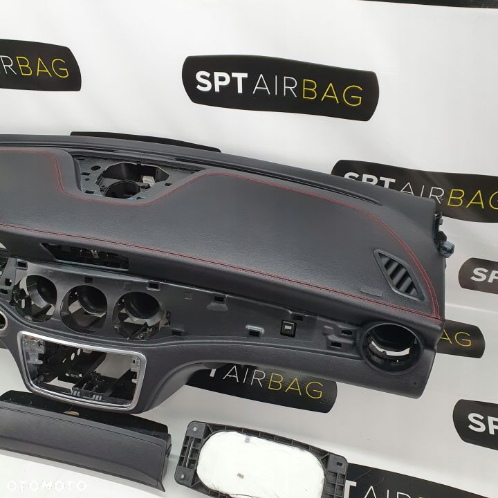 MERCEDES W117 CLA AMG LIFT  DESKA ROZDZIELCZA KONSOLA KOKPIT PULPIT PODUSZKI AIRBAG AIR BAG PASY KIT SET - 4