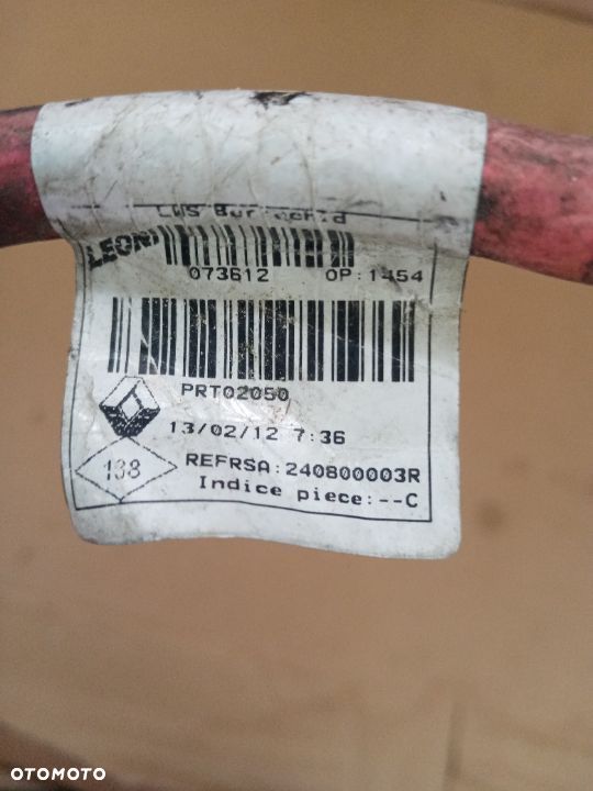 Klema plusowa moduł Renault Laguna III 240800003R - 4