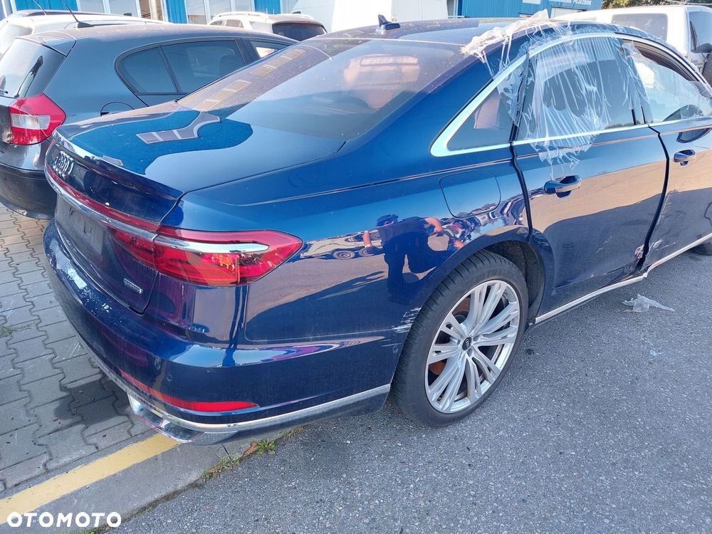 AUDI A8 D5 2022 lift kompletny tył ćwiartka pas tylny lampy zderzak - 4