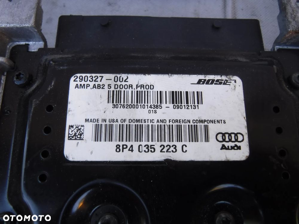 BOSE AUDI A3 8P LIFT WZMACNIACZ 8P4035223C - 2