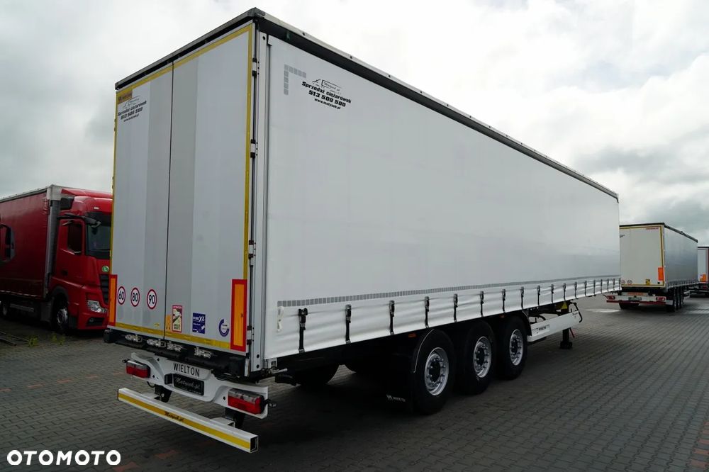 Wielton FIRANKA / STANDARD / OŚ PODNOSZONA / DACH PODNOSZONY / SAF - 7