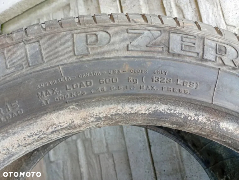2x Opony Opona Letnia Pirelli P Zero 225/50ZR15 5.9MM - 9
