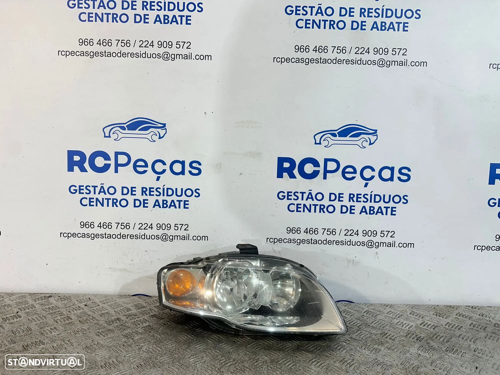 .Oticas Farol Direita Audi A4 B7 Original - 2