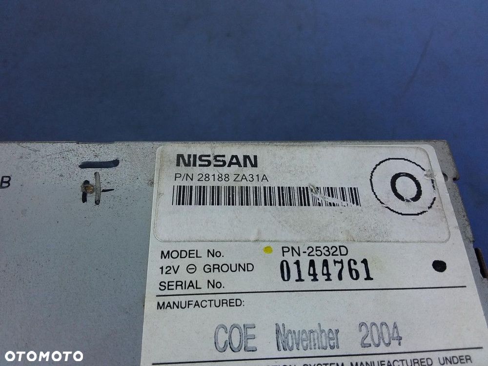 NISSAN MAXIMA A34 ZMIENIARKA PŁYT CD PN-2532D - 5