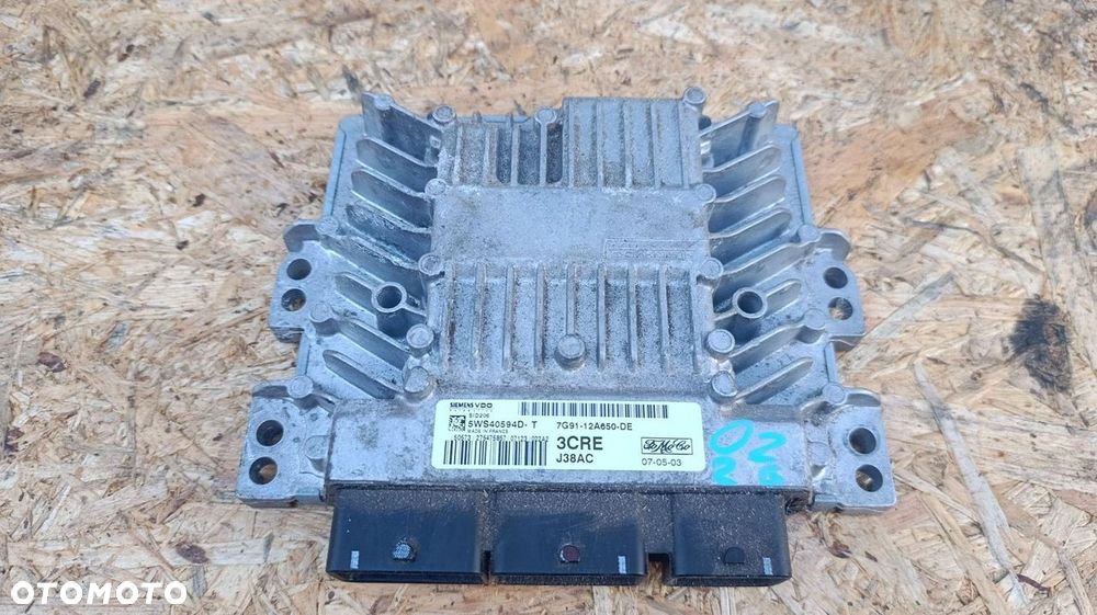STEROWNIK SILNIKA KOMPUTER FORD S-MAX I 2.0 TDCI 7G91-12A650-DE - 1