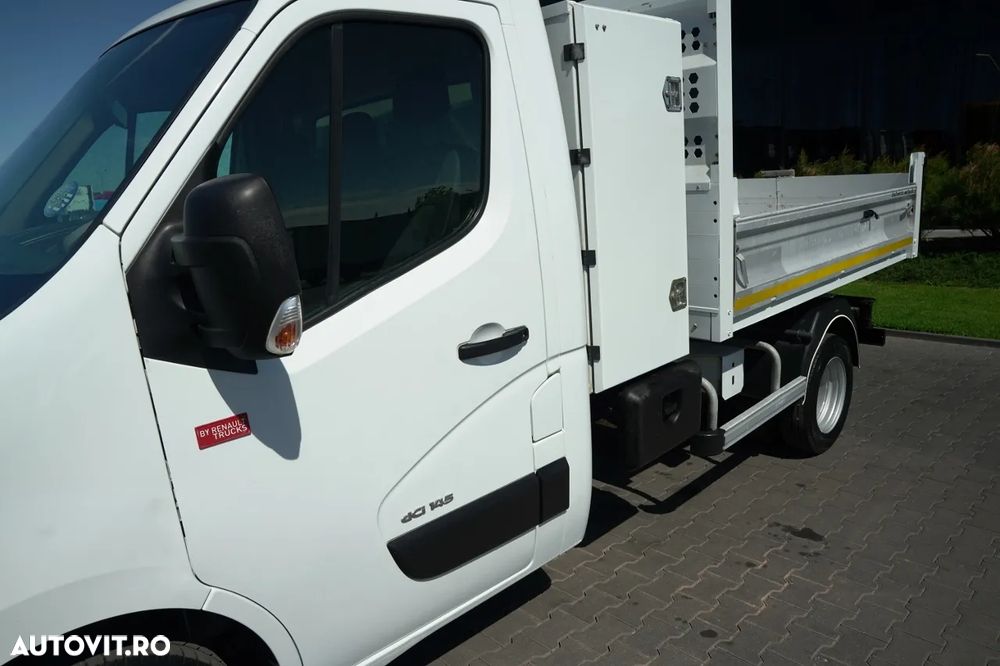 Renault MASTER DCI 145 / BASCĂLĂTOR DIN ALUMINIU / DUBLU / MANUAL / IMPORTAT - 19