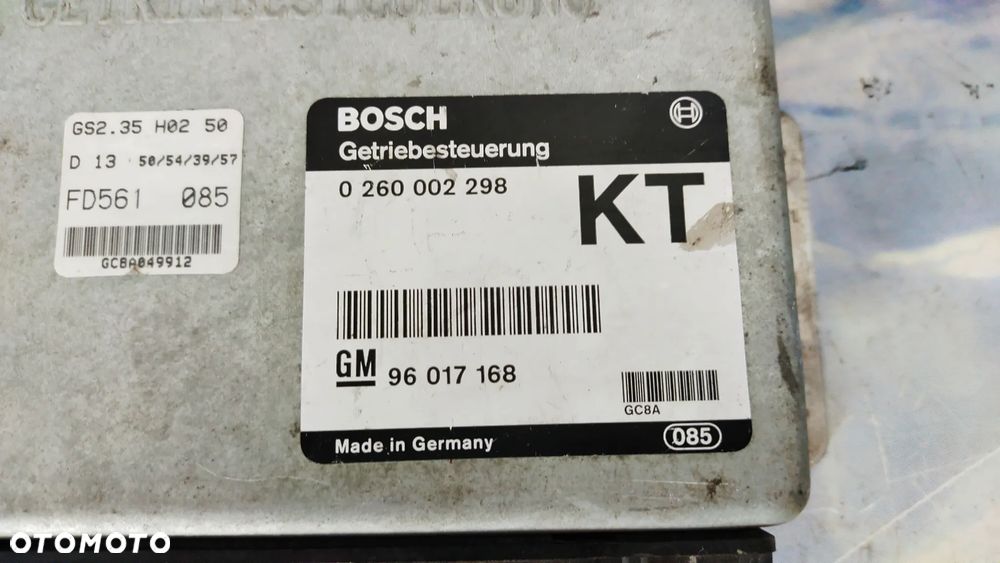 OPEL OMEGA B 2.5 STEROWNIK SKRZYNI 0260002298 - 2
