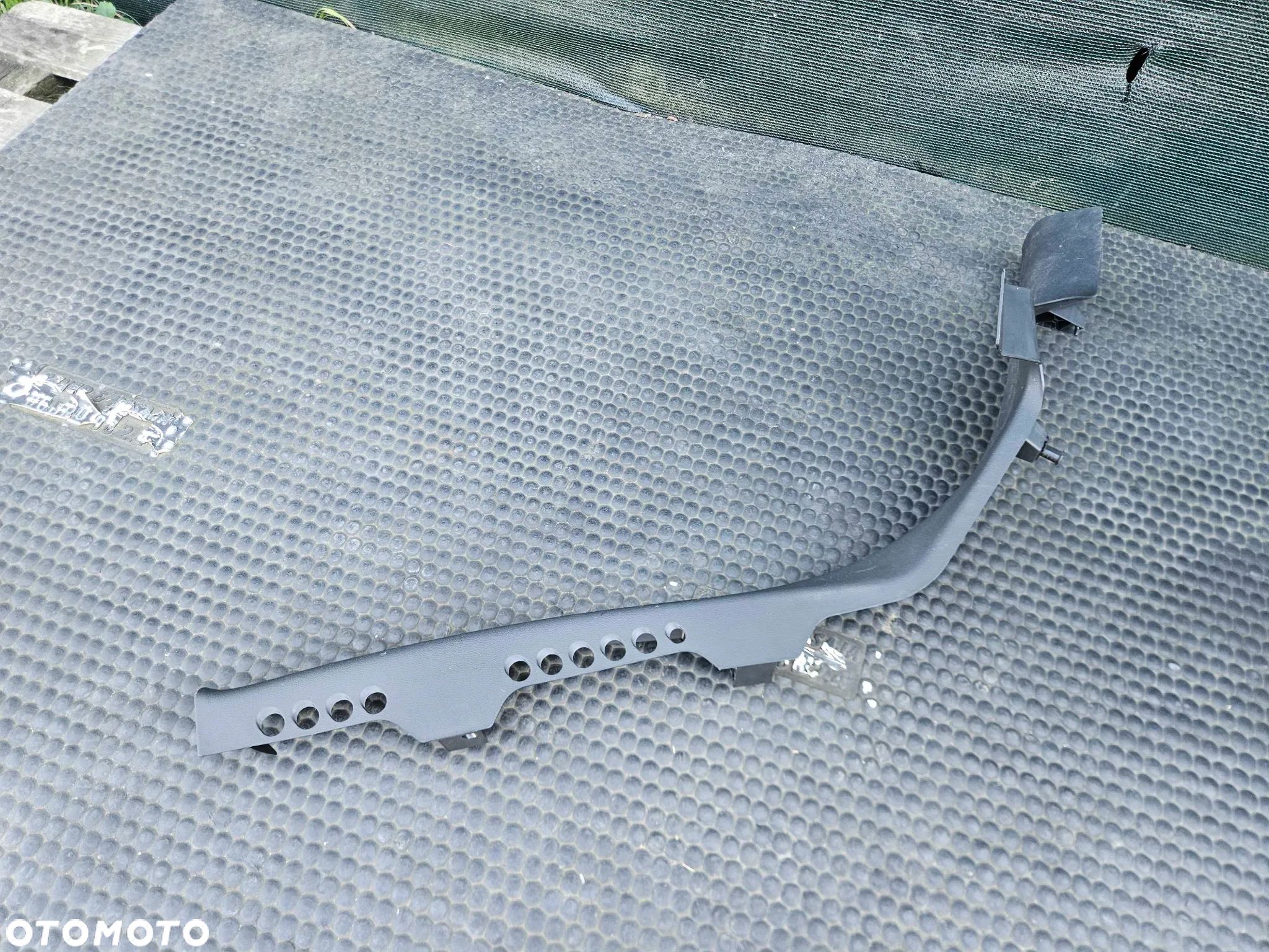 Oslona Slupka Progu Plastik Konsola Tapicerka Poszycie Wnetrza Czarne AUDI A4 B8 Sedan Kombi - 38