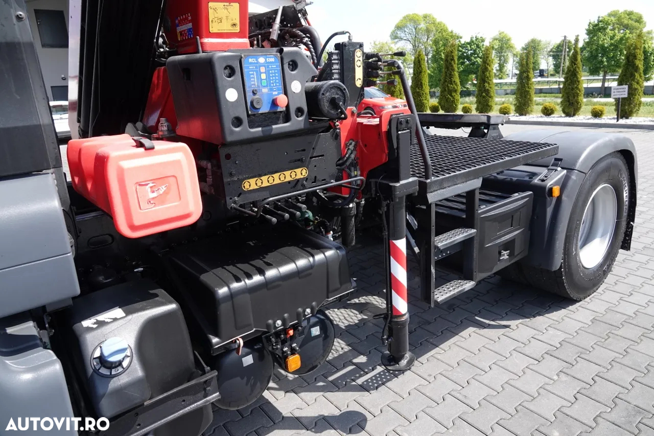 MAN TGS 480 / HDS HMF 1820 / RAZA 17,5 m / EURO 6 / MANUAL / RADIO CONTROL / TRACTOR - 15