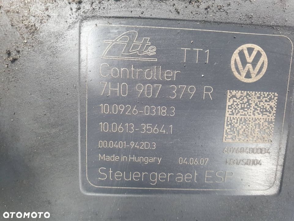 POMPA ABS HAMULCOWA VOLKSWAGEN TRANSPORTER T5 7H0907379R - 3