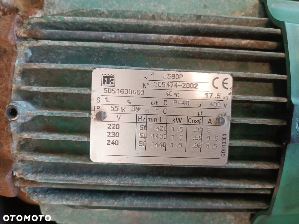 KOMPRESOR KLIMATYZACJI + SILNIK ELEKTRYCZNY AGREGAT THERMO KING LS90P - 2