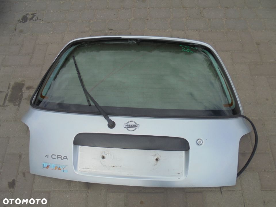 KLAPA TYLNA NISSAN MICRA K11 - 1