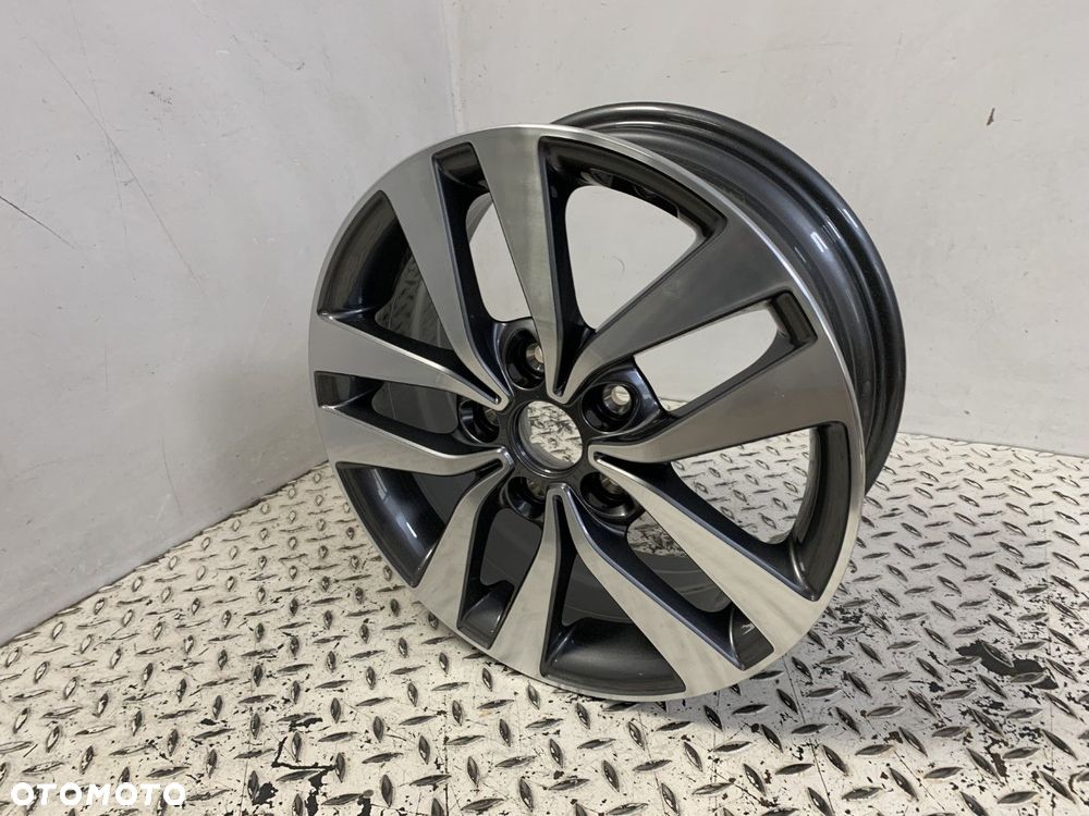 NOWA ORYGINALNA ALUFELGA FELGA ALUMINIOWA HYUNDAI 6.5x16 5x114.3 ET50 - 3