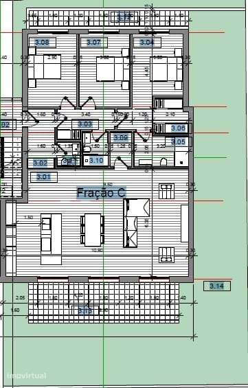 Sofisticação e Exclusividade: Condomínio T3 com Espaços Exteriores de - Grande imagem: 4/4