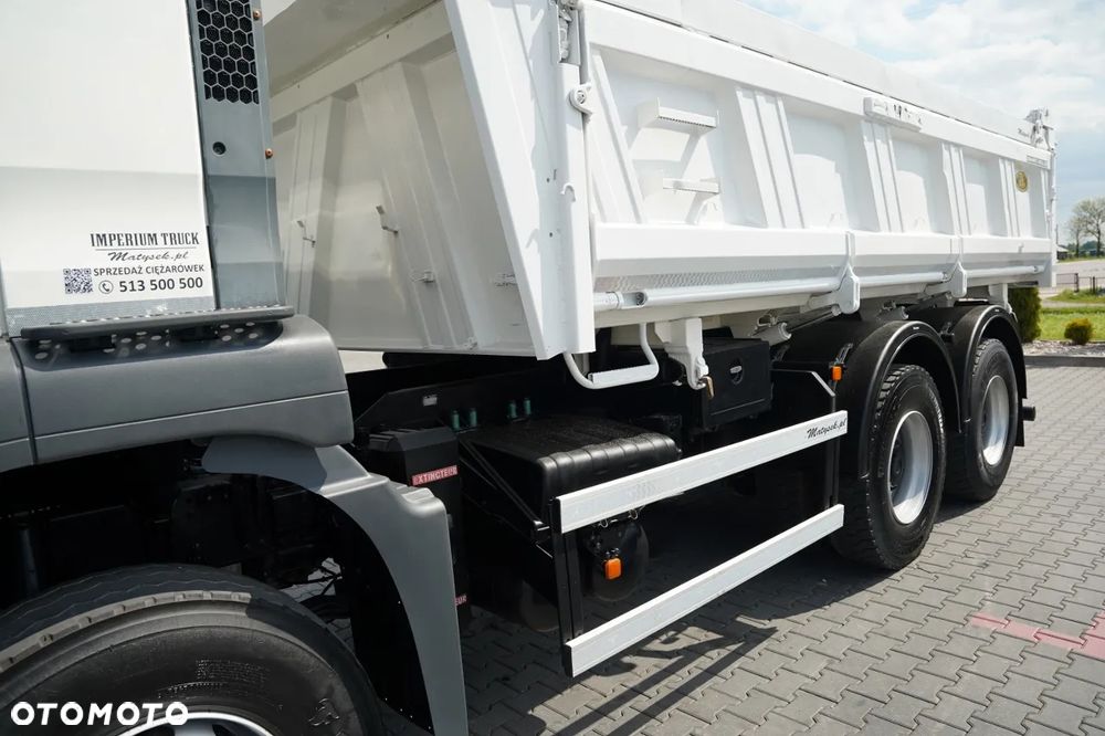 MAN TGA 33.350 / 6x4 / WYWROTKA / HYDROBURTA / MEILLER KIPPER / BORDMATIC / MANUAL / SPROWADZONY - 19