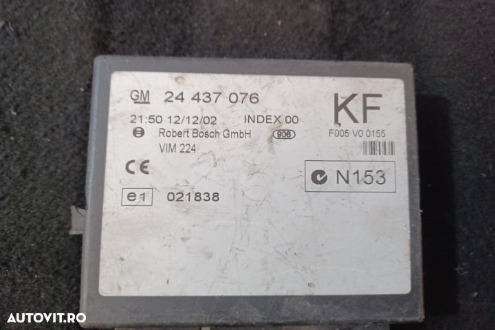 Modul confort 24437076 24437076 Opel Astra G [1998 - 2009] Hatchback - 3