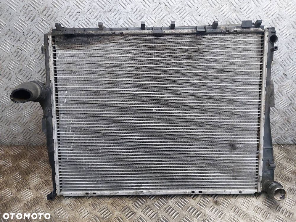 CHŁODNICA WODY + OBUDOWA WENTYLATORA BMW E46 LIFT 320D 2.0 D M47 2249371 - 5