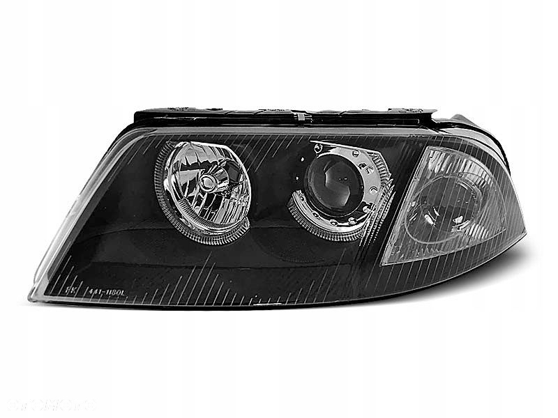 Reflektory Lampy kpl Ringi Angel Eyes Tuning Black VW Passat B5 3bg Lift FL - 2
