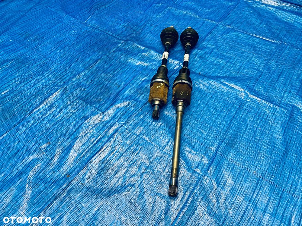 PÓŁOŚ PÓŁ OŚ LEWA PRAWA PRZEDNIA LEWY PRAWY PRZÓD KRÓTKA DŁUGA BMW X5 E70 LIFT LCI 3.0D N57 11R AUTOMAT XDRIVE ; 7596911 7596912 ORYGINAŁ - 4