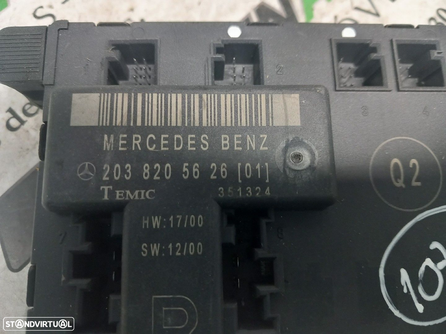 Módulo Eletrónico Mercedes-Benz C-Class (W203) - 2
