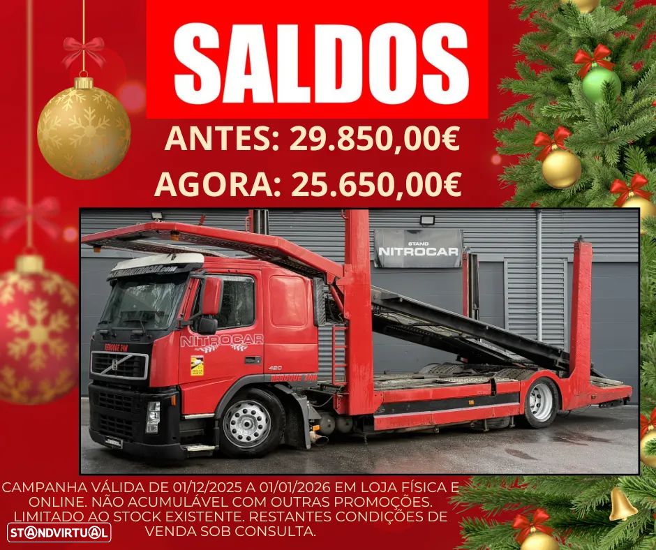 Volvo FM 420 19T REBOQUE PORTA 5/6 PRONTO SOCORRO