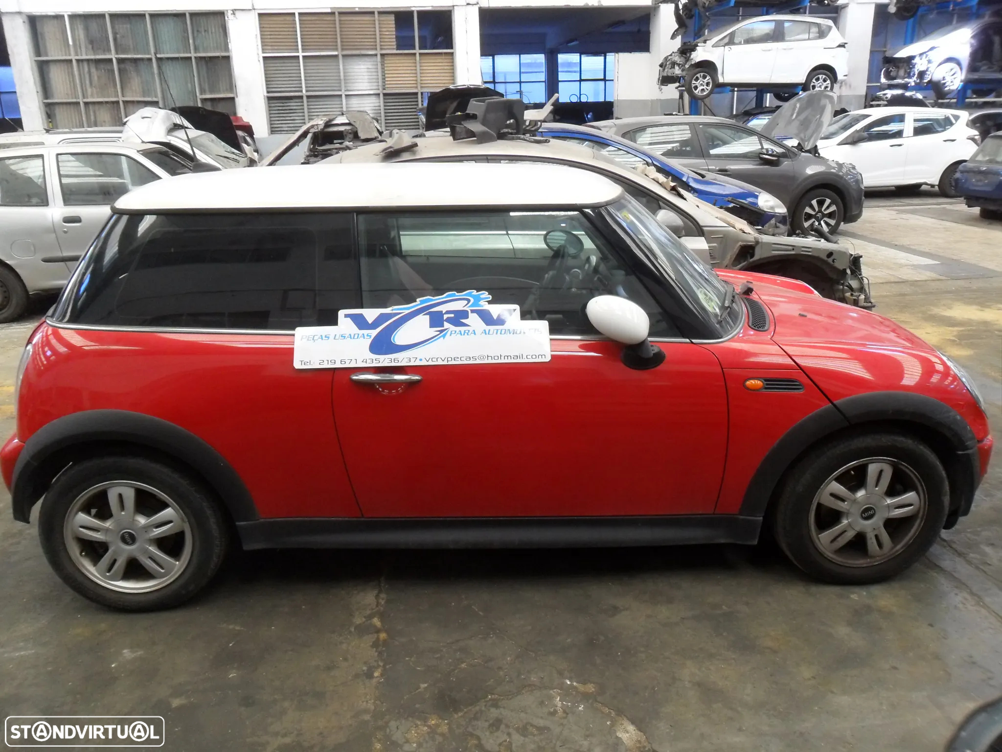 Mini R50 1.4D - VIatura para peças - 2