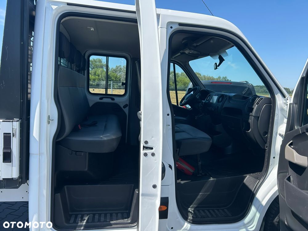 Renault Master 2.3 DCI 130KM DOKA Brygadówka 7 OSÓB DŁUGA SKRZYNIA **Klima**2018R**DOKA**Dubel kabina**Super stan** - 12