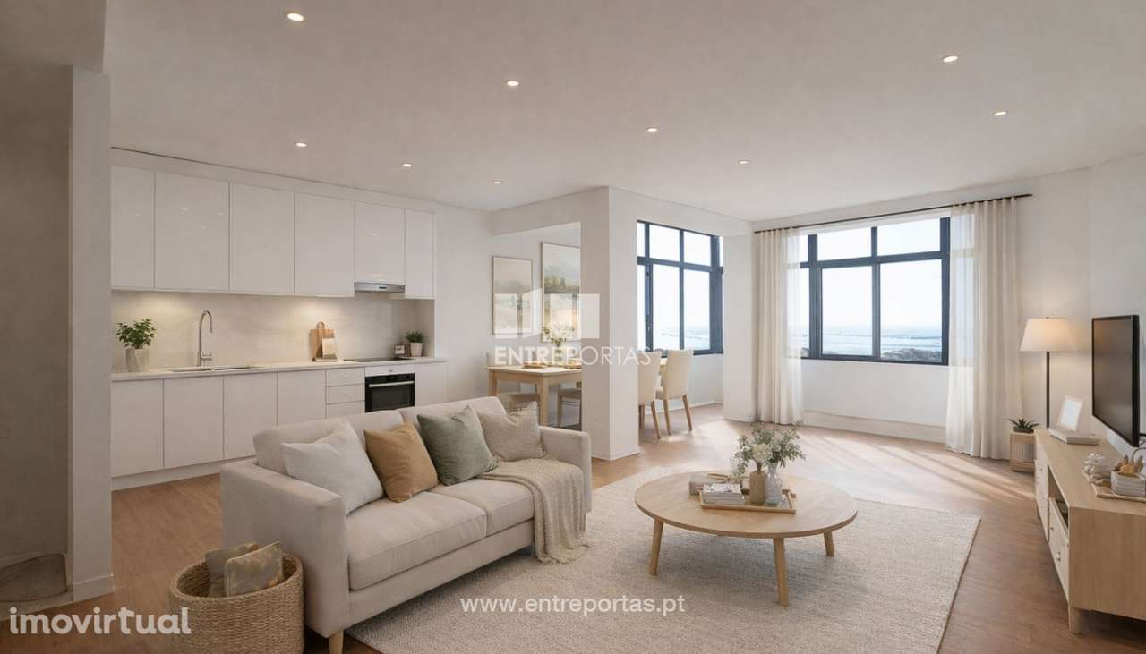 Venda de apartamento T3, 1.ª linha de praia, Vila Chã, Vila do Conde - Grande imagem: 2/33