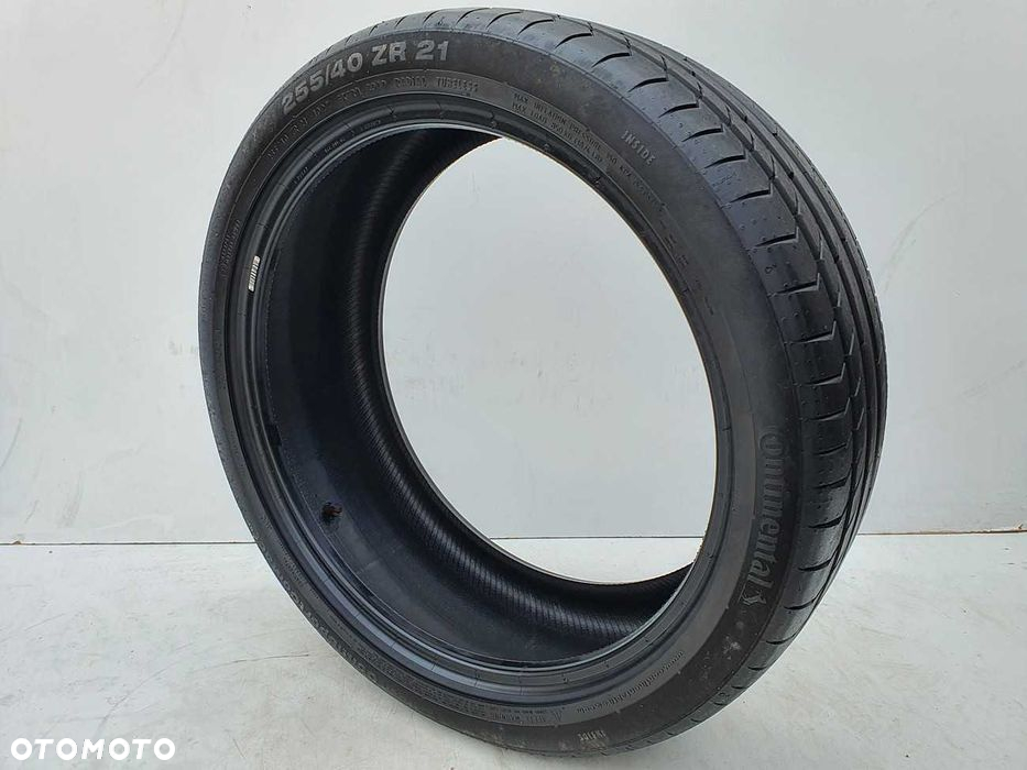 1x Opona letnia 255/40/21 CONTINENTAL SportContact 5P - 102Y MO 7.5mm - 3