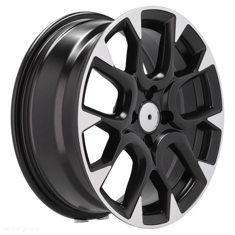 4x Felgi 16 4x98 m.in. do FIAT 500 Abarth 595 Panda - B1675 - 7