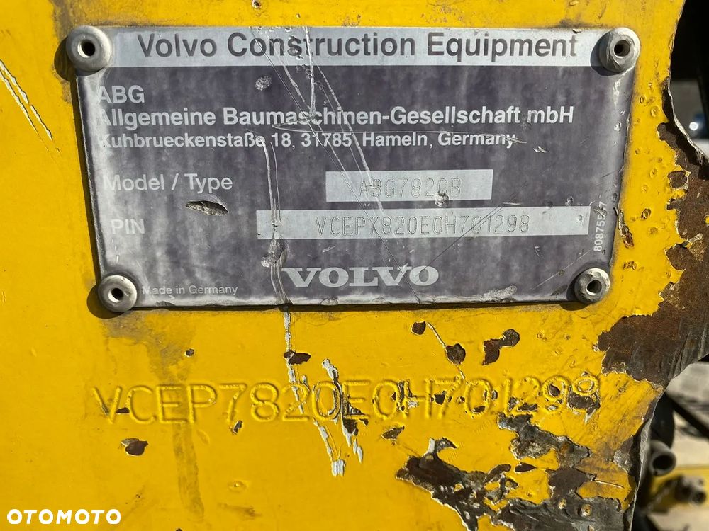 Volvo ABG 7820B / Rozściełacz Asfaltu / Niwelacja / Poszerzenia - 32
