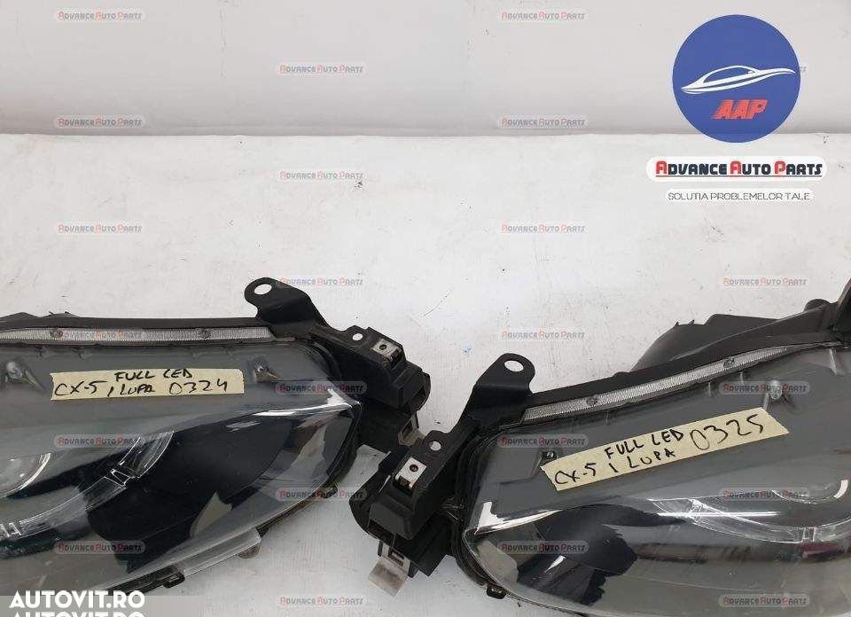 Far dreapta full led cu doua lupe, original in stare foarte buna Mazda - 8