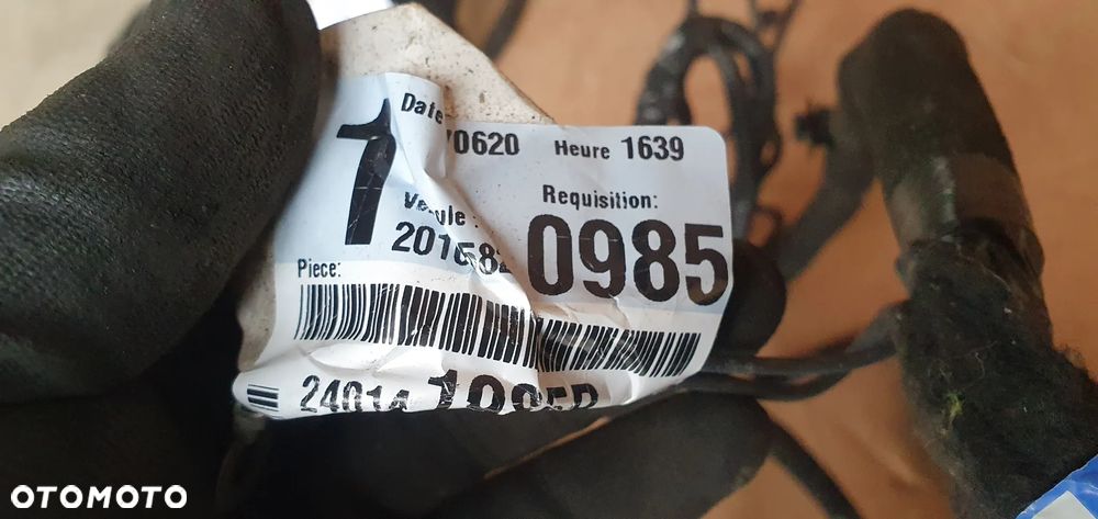 Wiązka instalacja silnika kabiny Renault Trafic III Vivaro B 1.6 DCI CDI 93460519 240141985R - 16