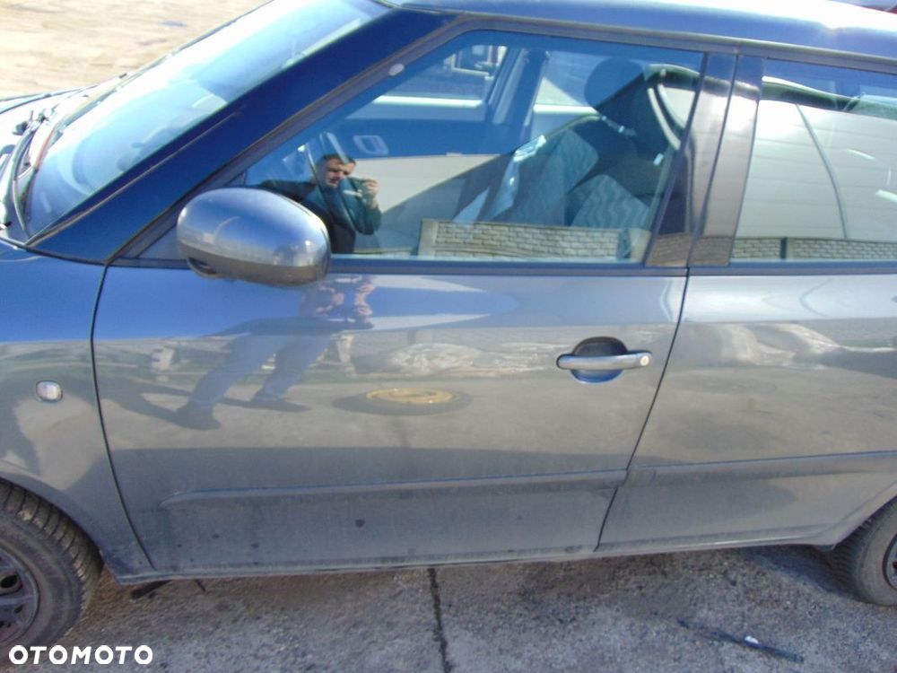 DRZWI LEWE PRZÓD PRZEDNIE SKODA FABIA II ROOMSTER PRZED LITF 9153 - 1